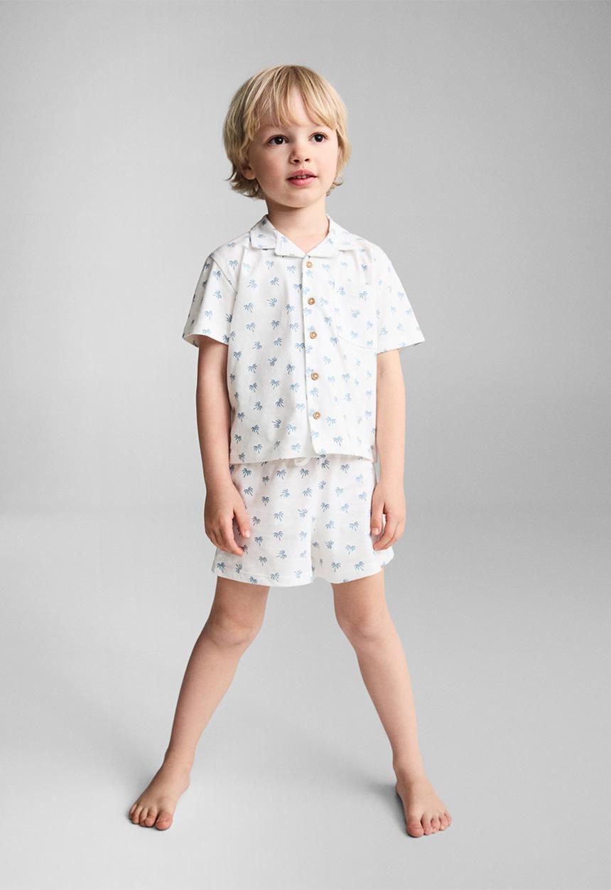 MANGO - Pyjamas palmpy set - natural
