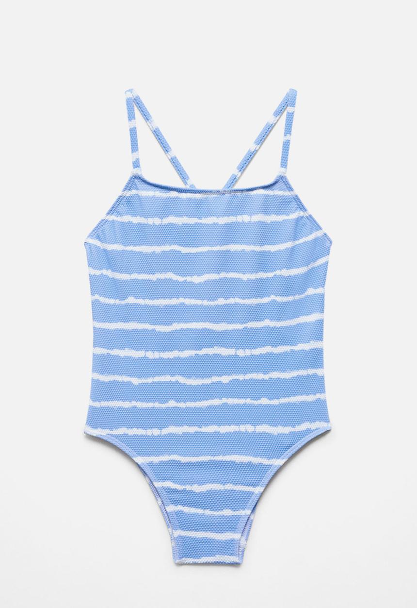 MANGO - Swimsuit cel - blue