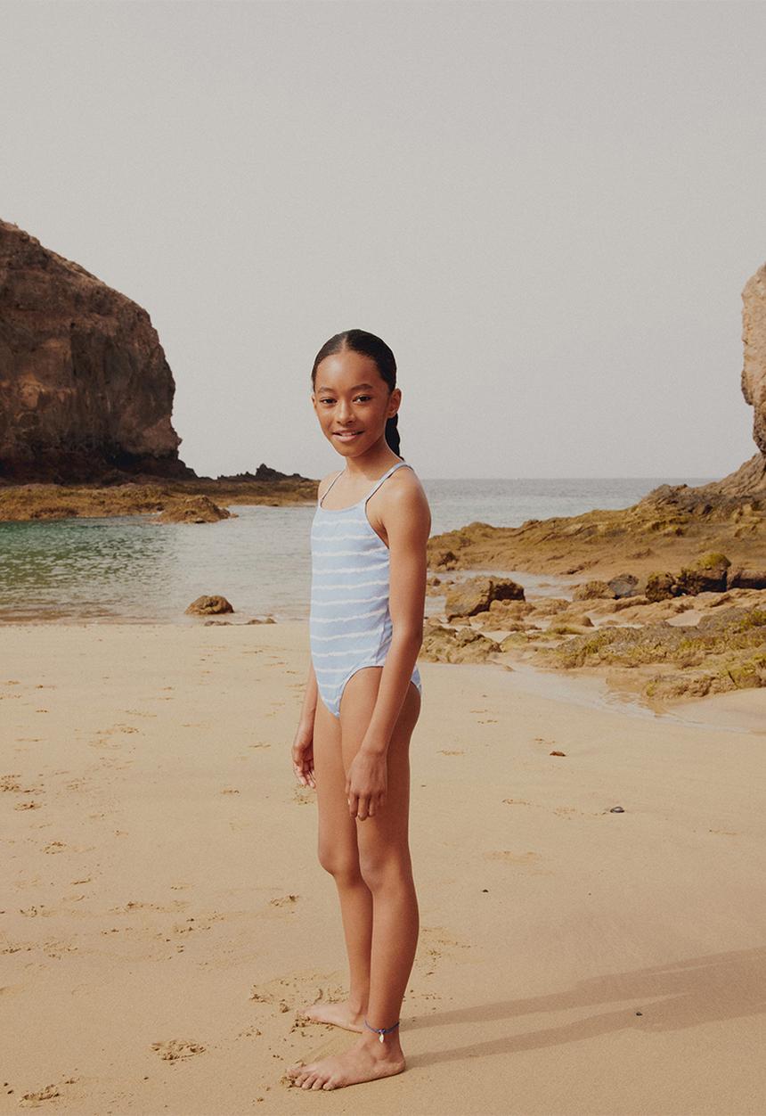 MANGO - Swimsuit cel - blue