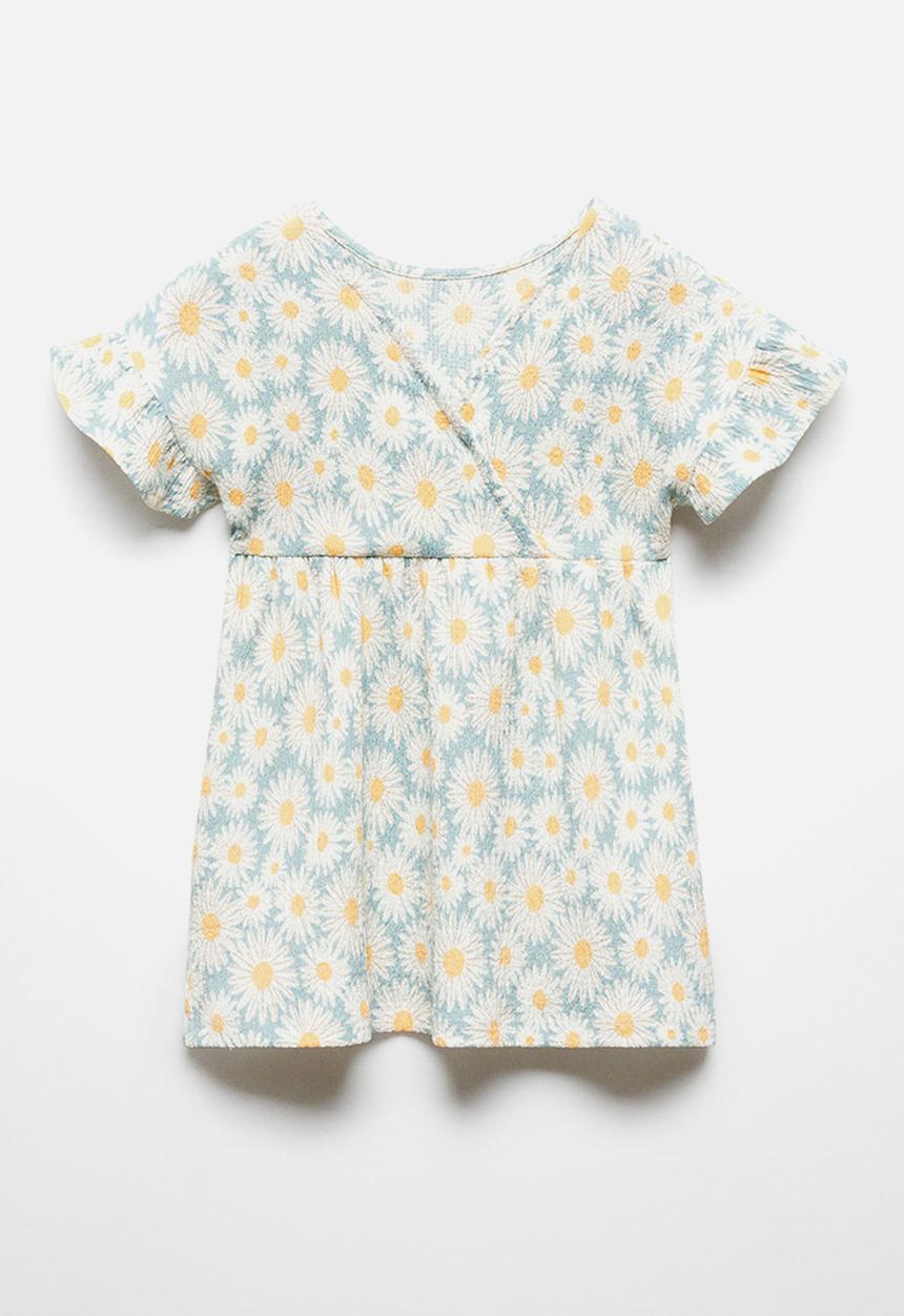 MANGO - Dress anna - pastel green