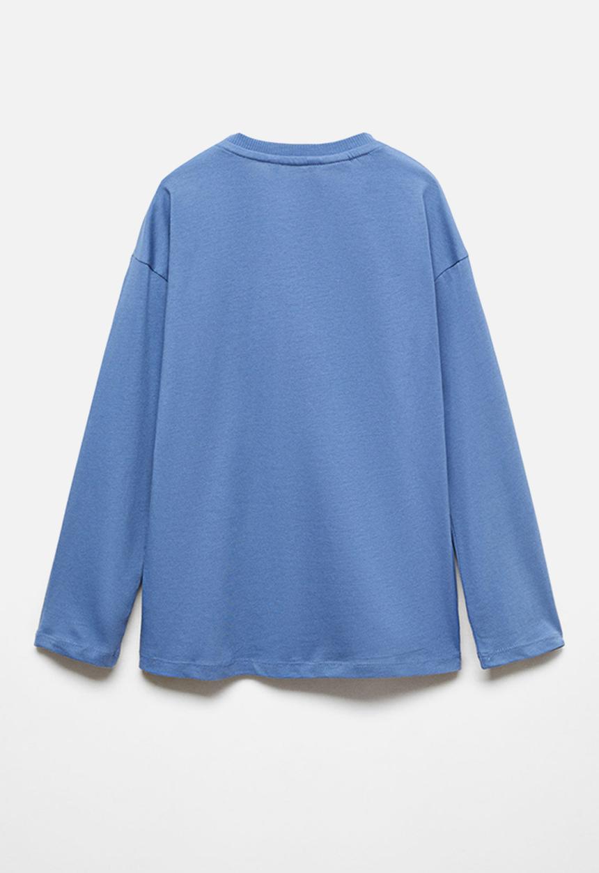 MANGO - T-shirt captain - blue
