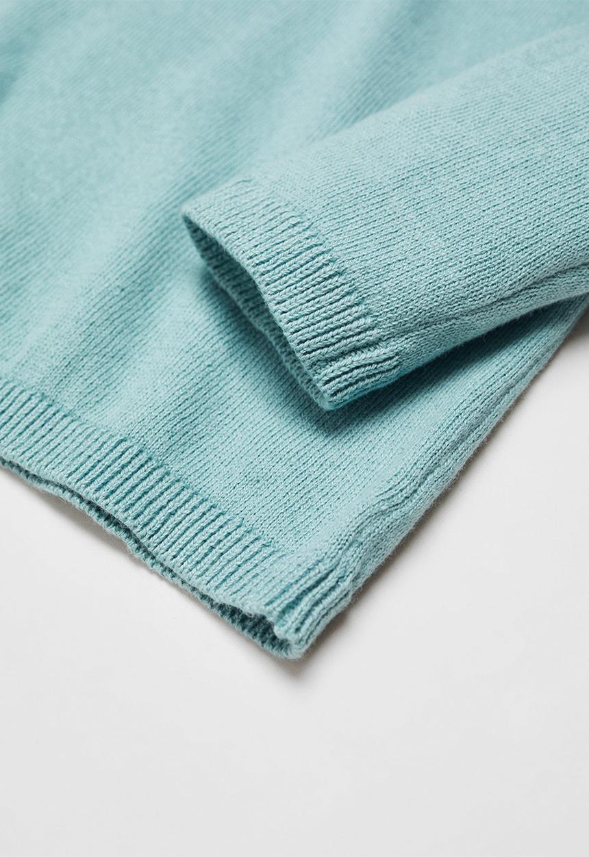 MANGO - Sweater dingob6 - turquoise