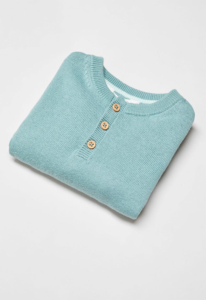 MANGO - Sweater dingob6 - turquoise