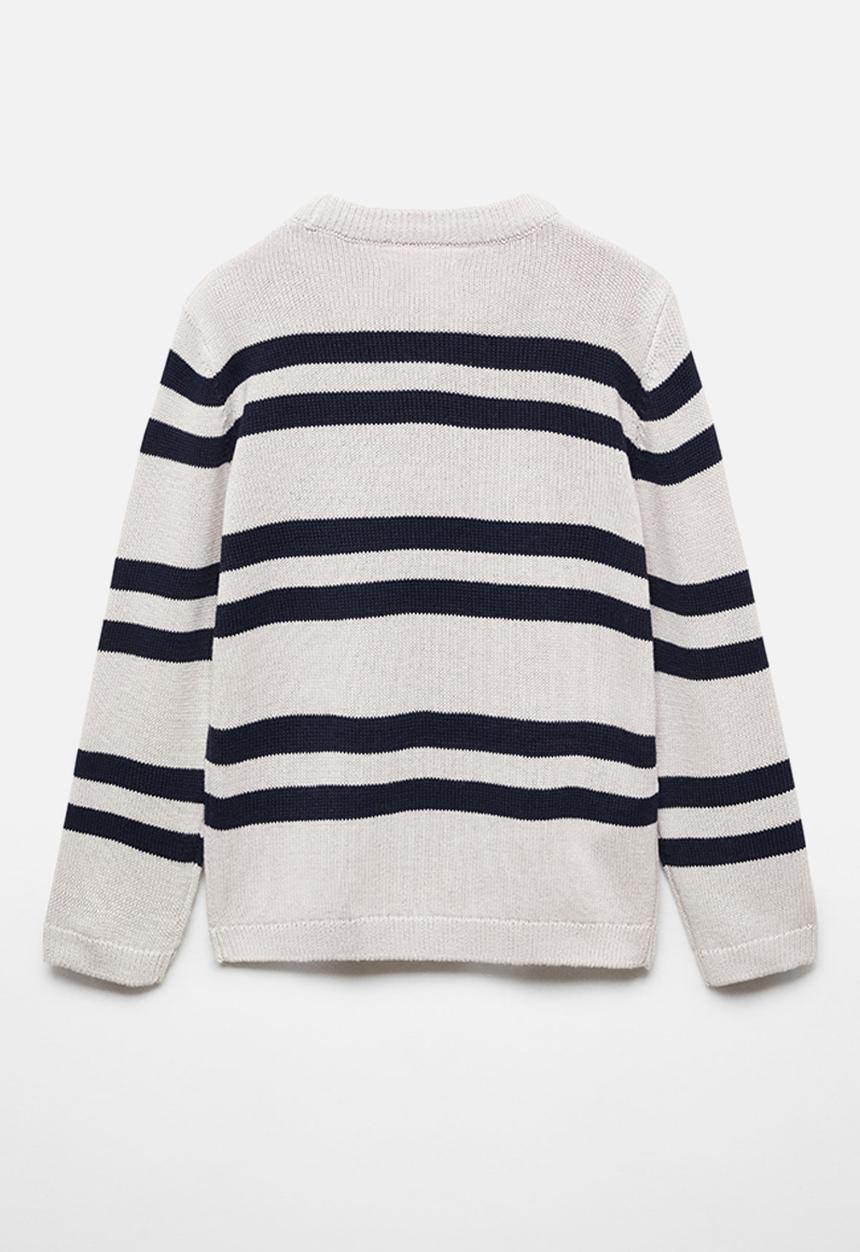 MANGO - Kniwear frank - white pearl