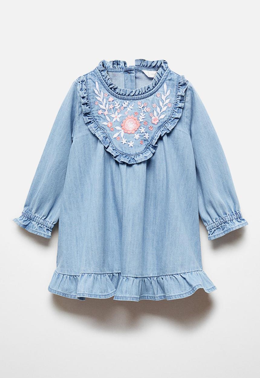 MANGO - Dress denver - denim