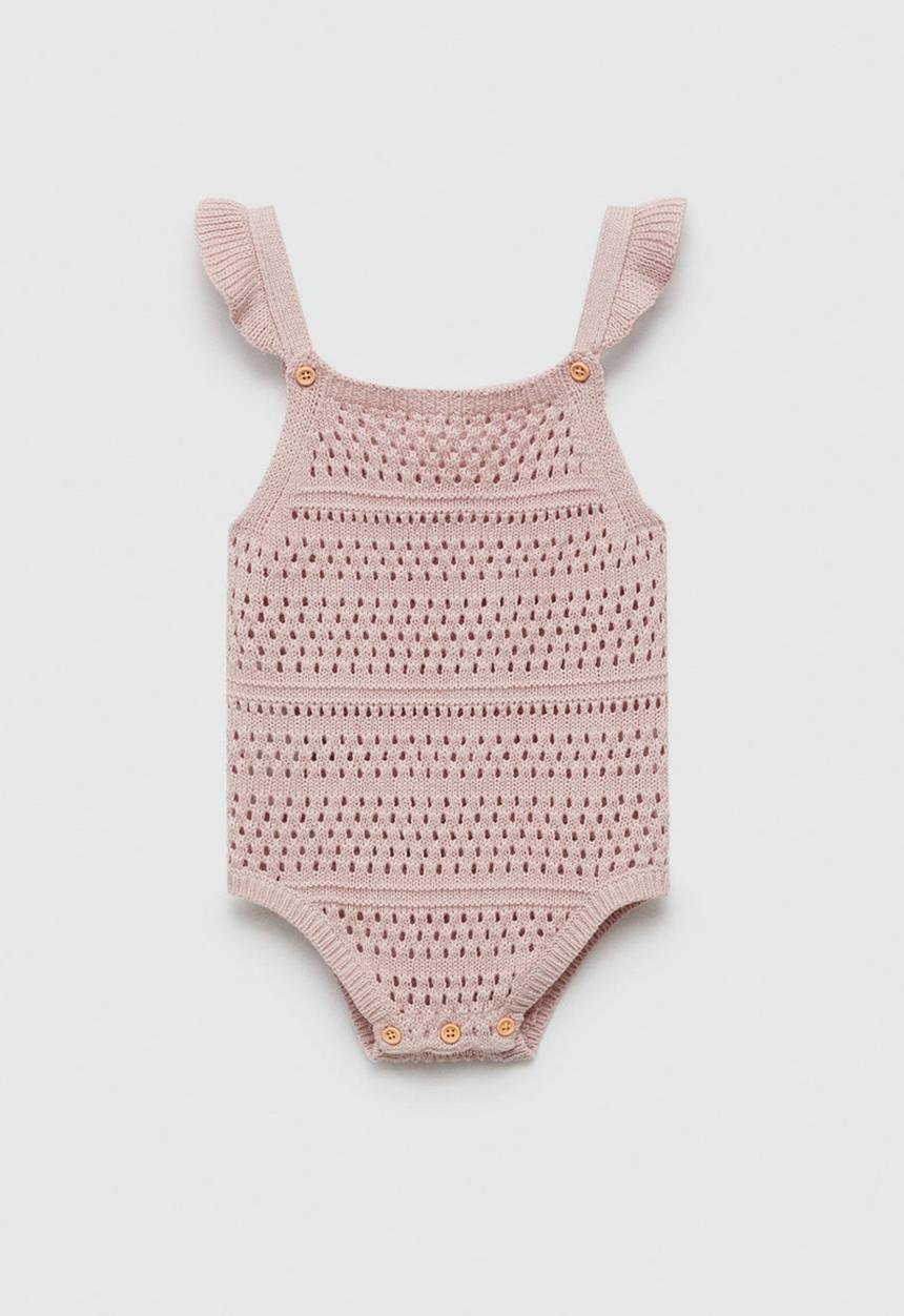 MANGO - Romper suit rose - pink