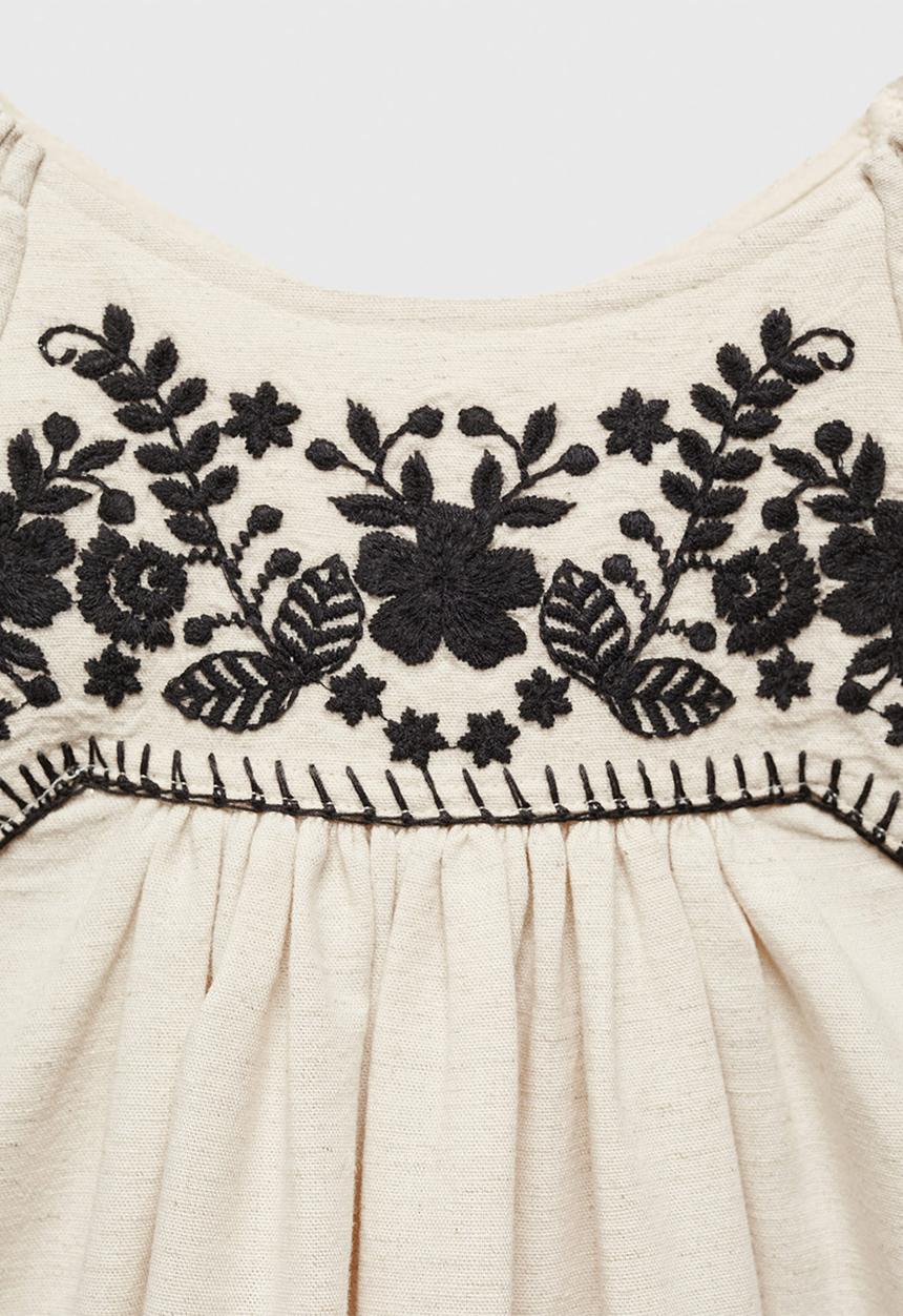 MANGO - Dress sorbete - grey stone