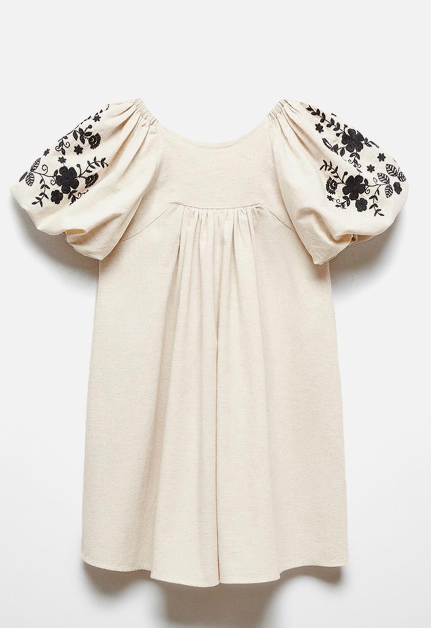 MANGO - Dress sorbete - grey stone