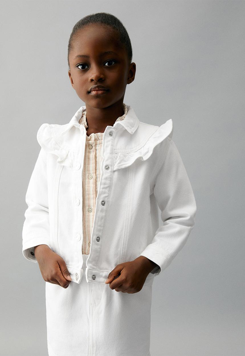 MANGO - Jacket normib - white