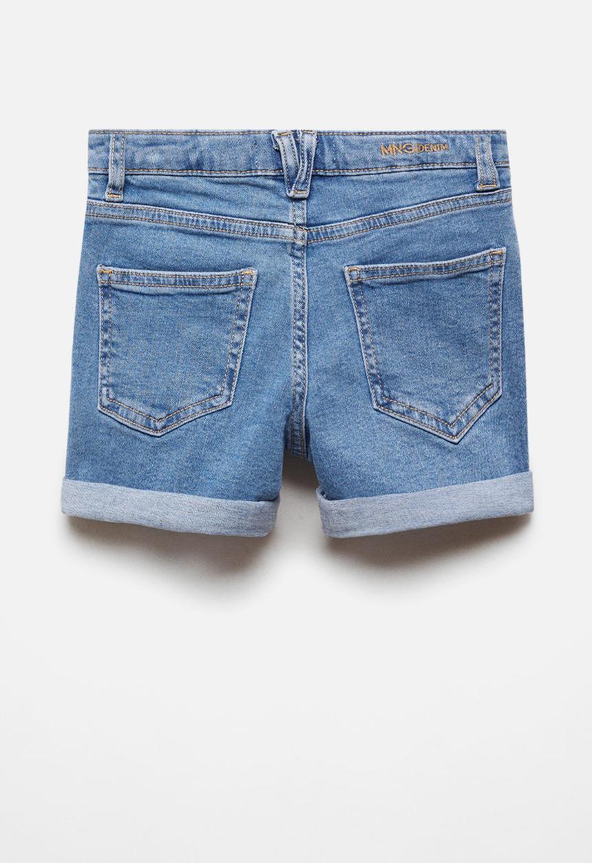 MANGO - Shorts chip - denim