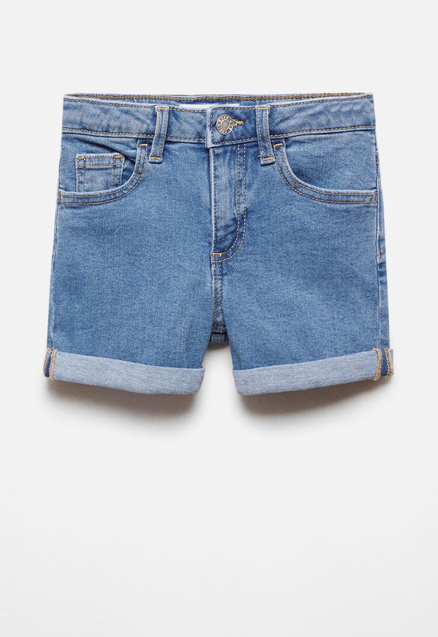 MANGO - Shorts chip - denim