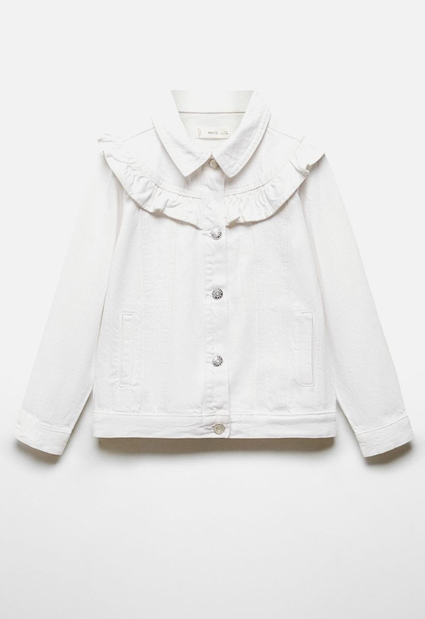 MANGO - Jacket normi - white