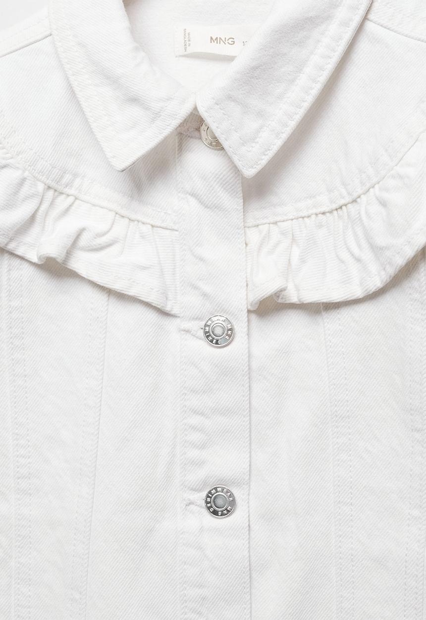 MANGO - Jacket normi - white