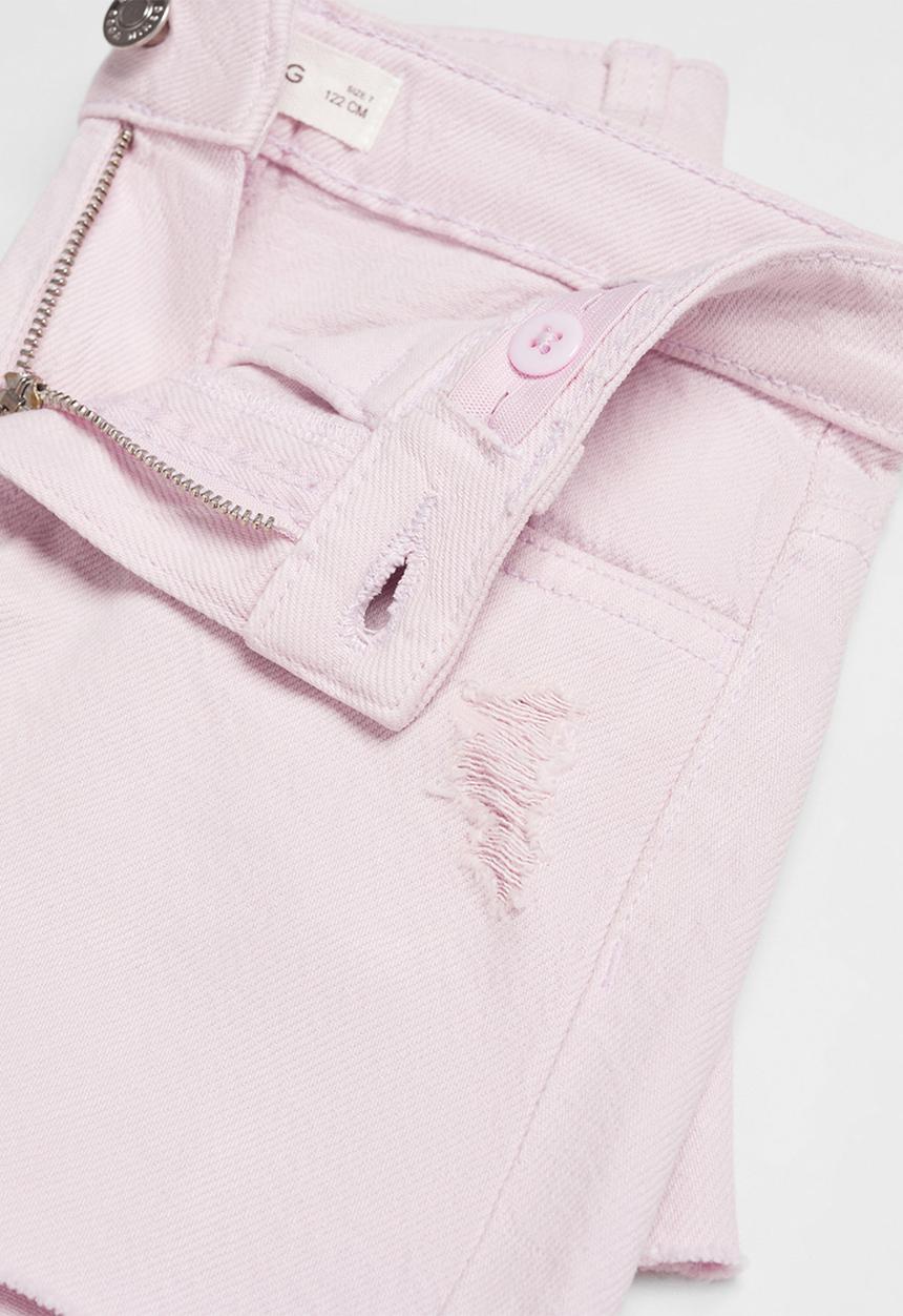 MANGO - Shorts isa - mauve