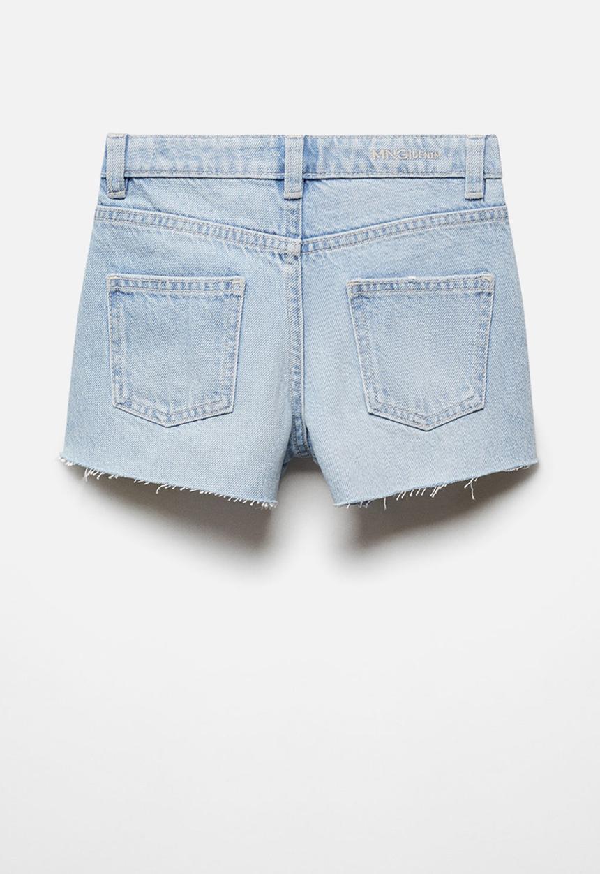 MANGO - Shorts isa - light denim