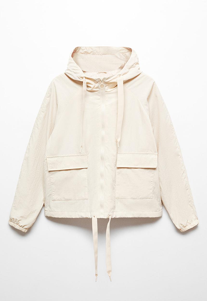 MANGO - Parka parka - ice-white