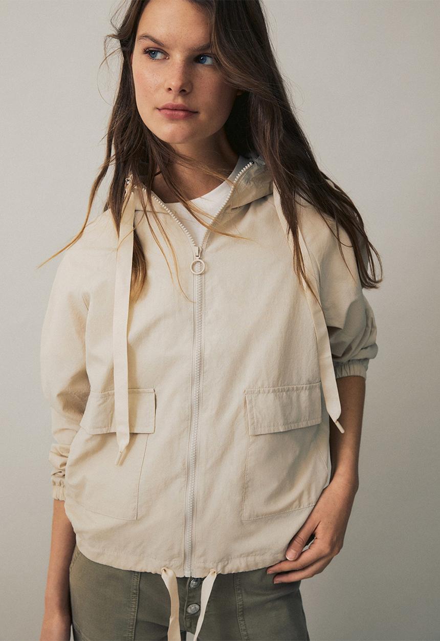 MANGO - Parka parka - ice-white