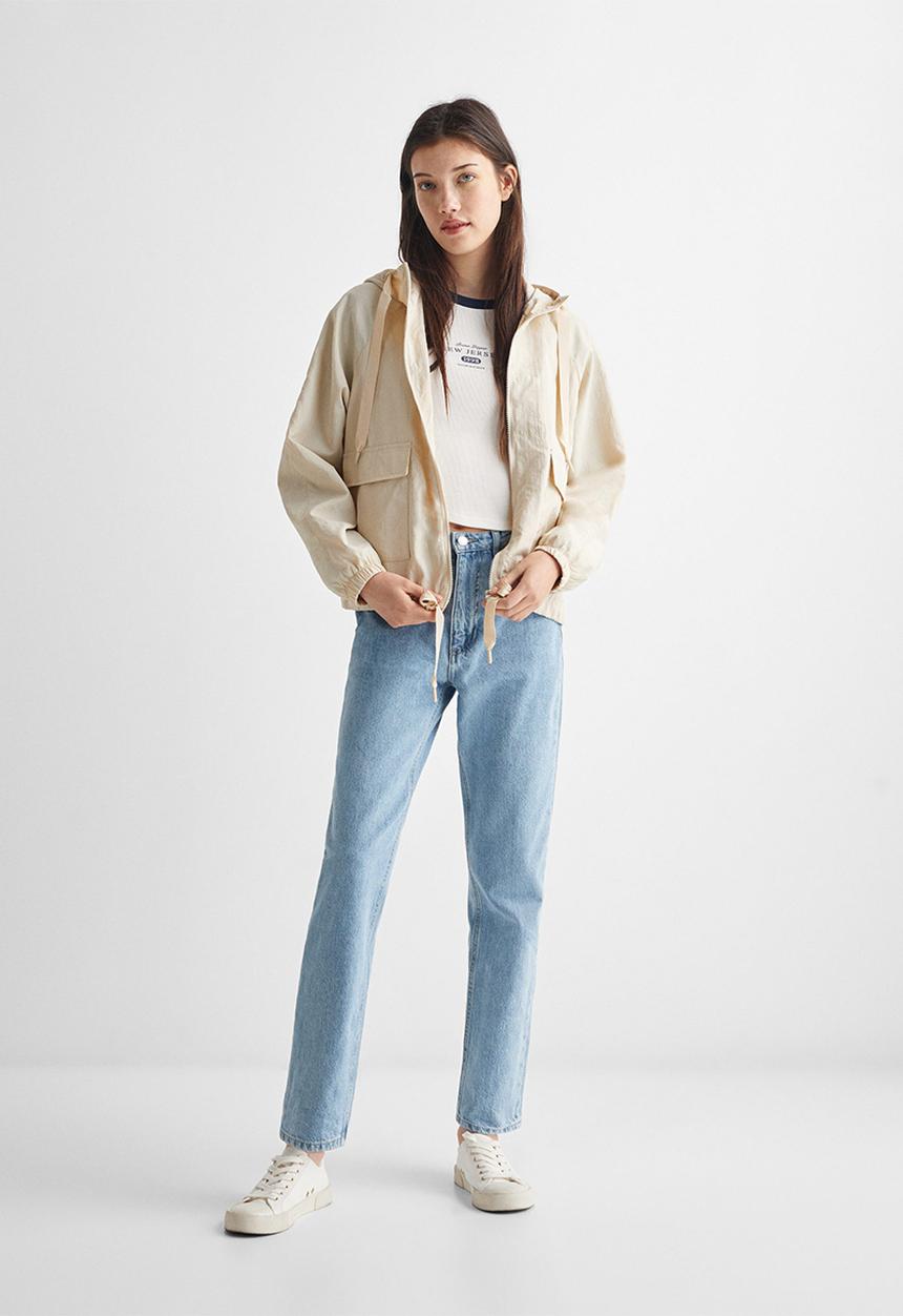 MANGO - Parka parka - ice-white