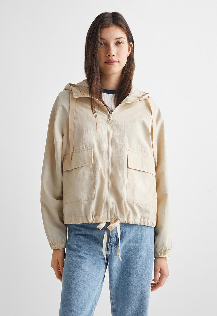 MANGO - Parka parka - ice-white