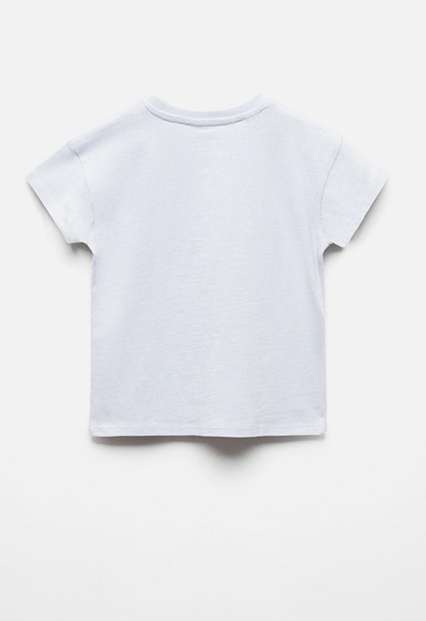 MANGO - T-shirt floti - sky-blue