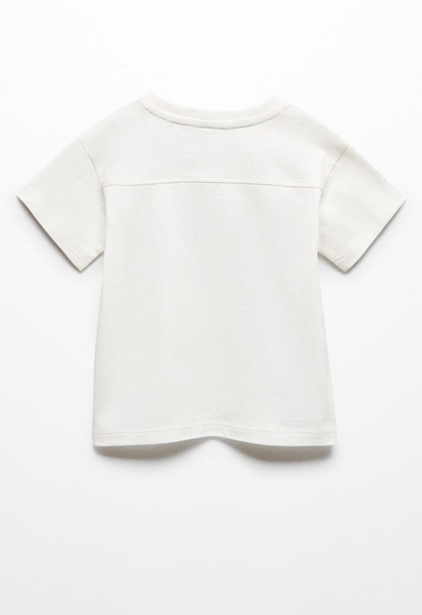 MANGO - T-shirt play - natural