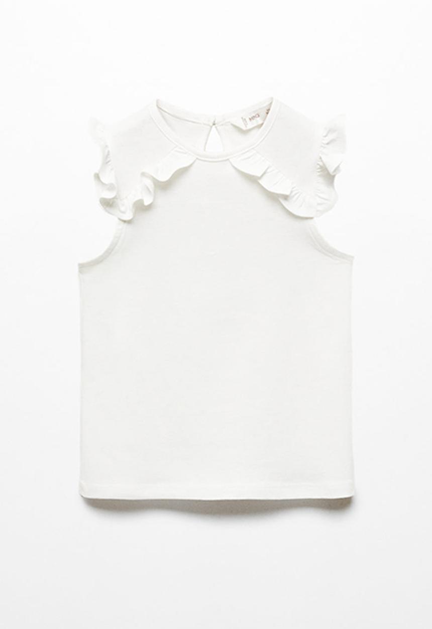 MANGO - T-shirt sanab - natural