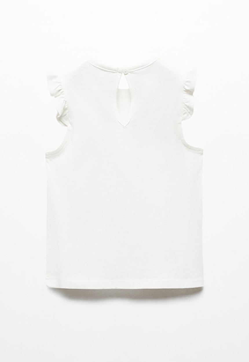 MANGO - T-shirt sanab - natural