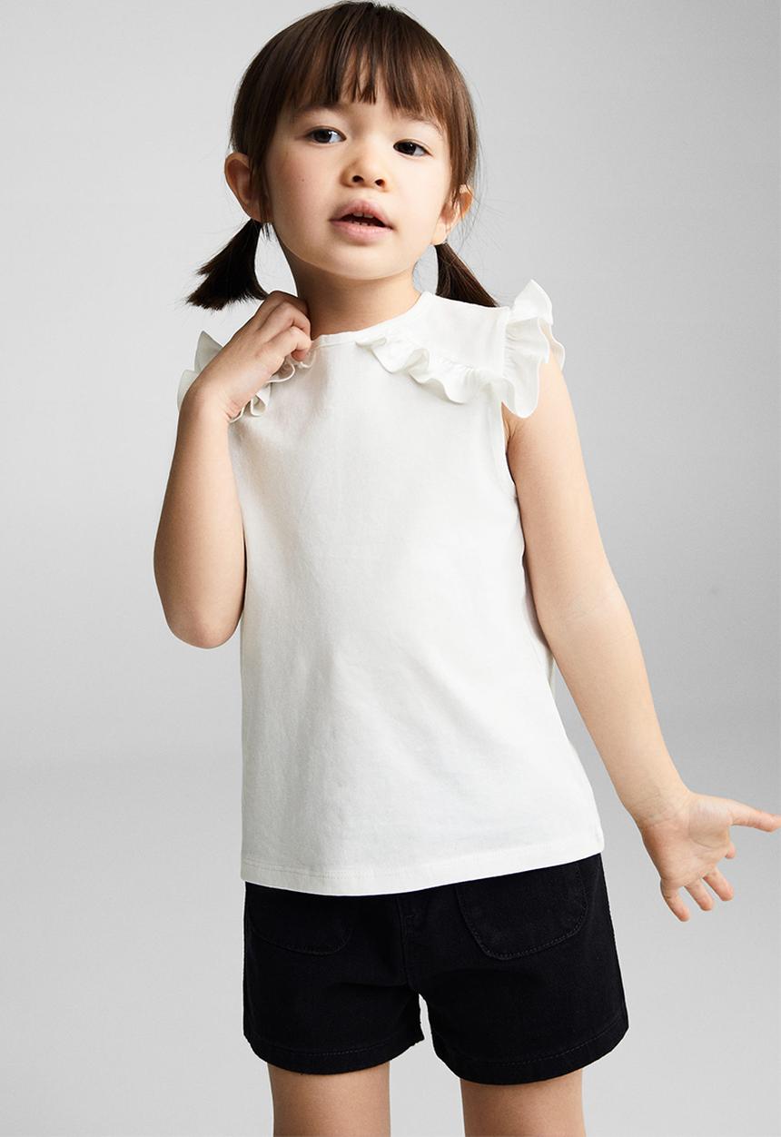 MANGO - T-shirt sanab - natural