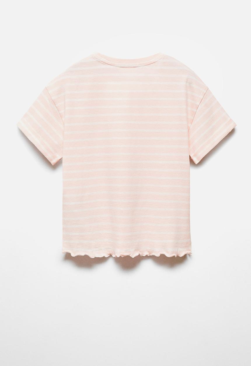 MANGO - T-shirt oter - pink