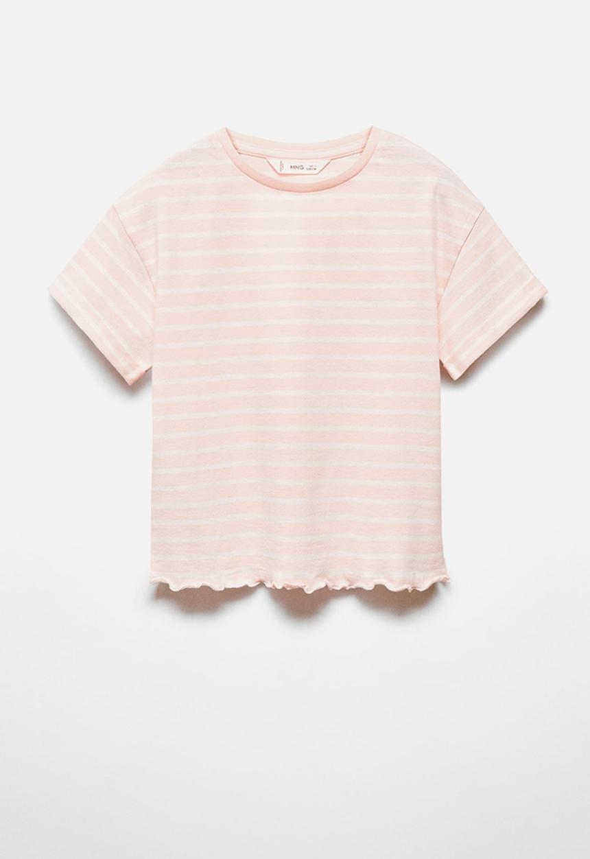 MANGO - T-shirt oter - pink