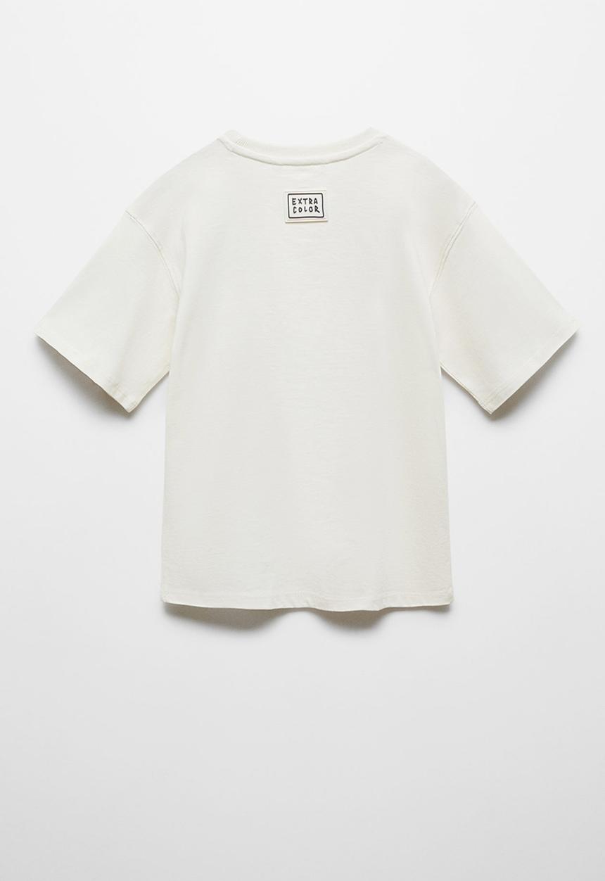 MANGO - T-shirt camy - natural