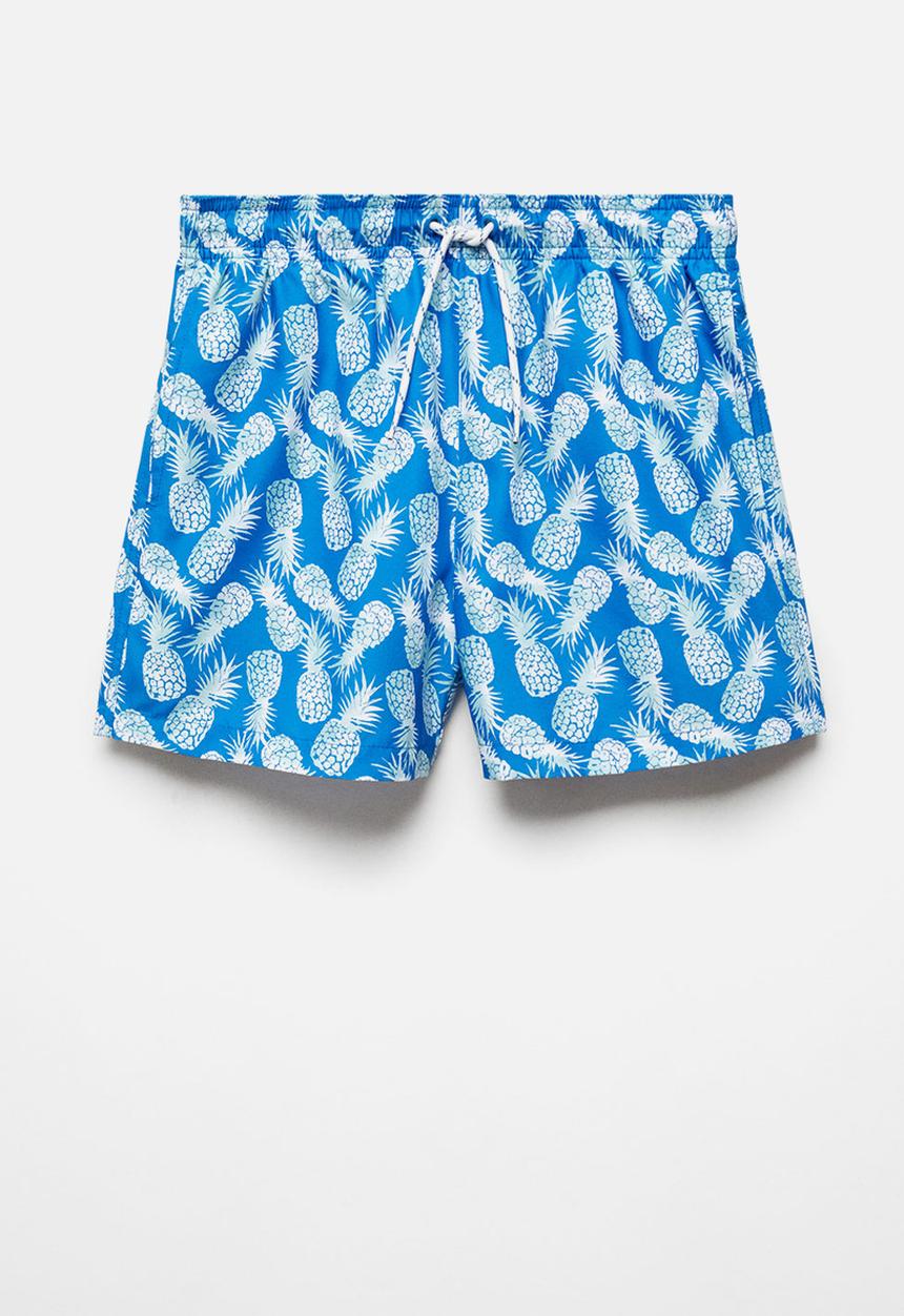 MANGO - Swimming trunks fruity - bright blue