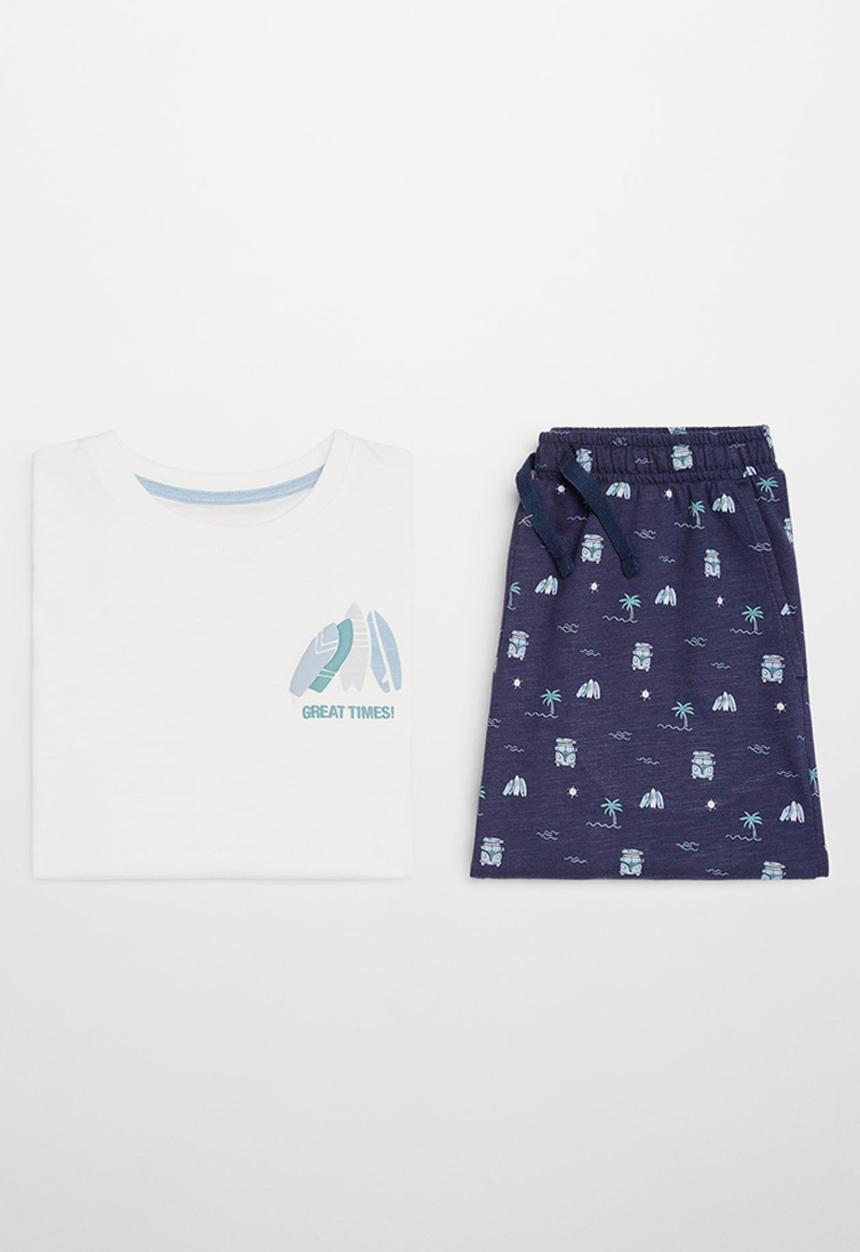 MANGO - Pijama pack surfpy - neutral