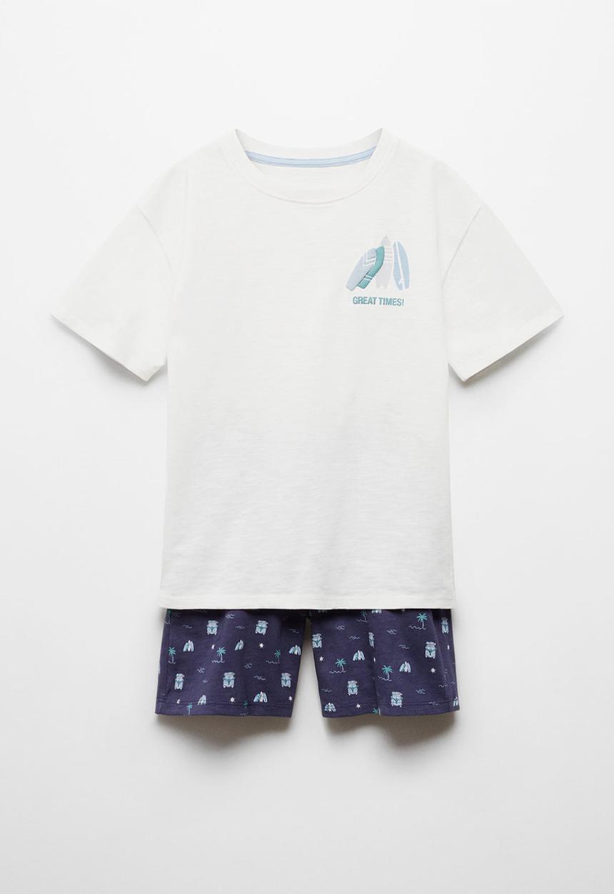 MANGO - Pijama pack surfpy - neutral