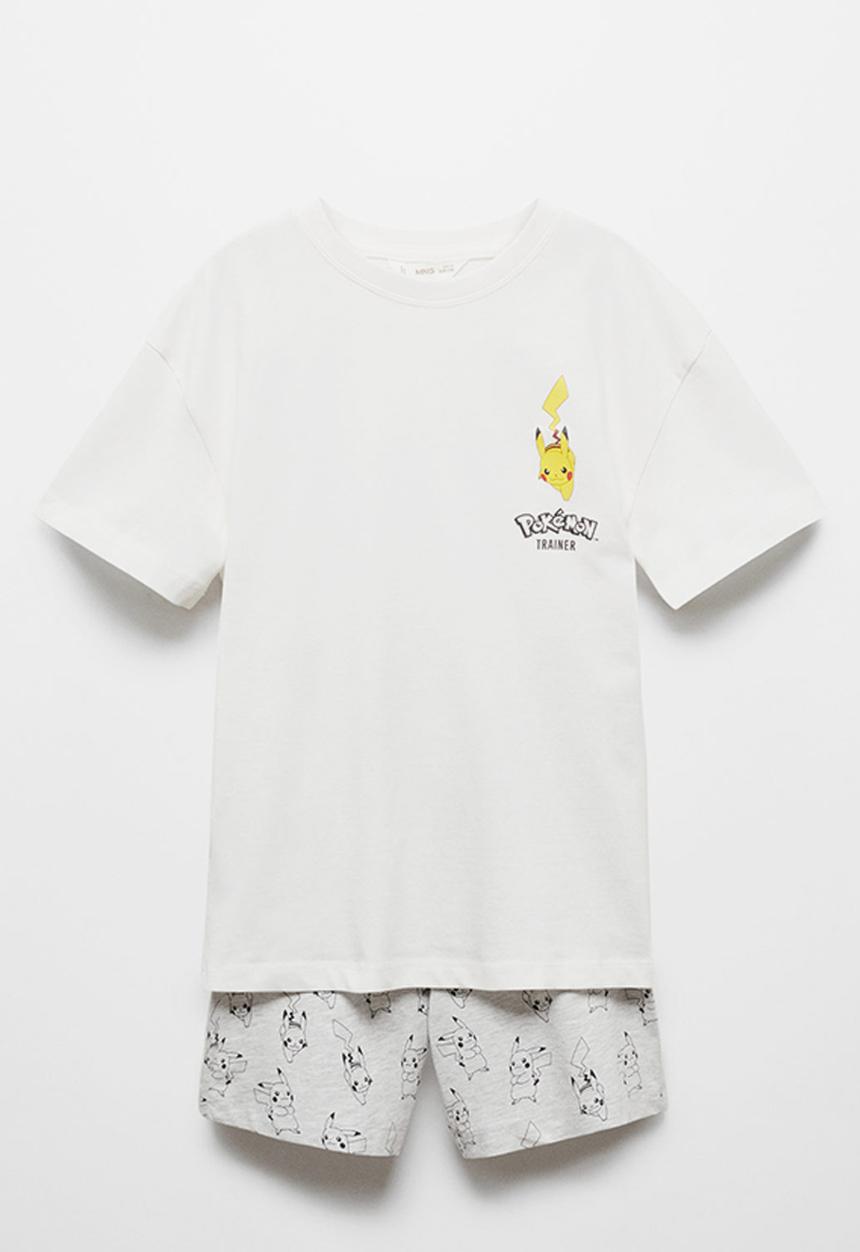 MANGO - Pijama pack pokepy - medium grey