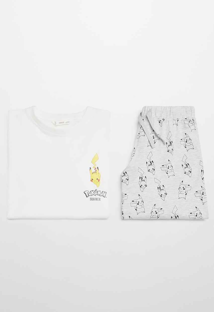 MANGO - Pijama pack pokepy - medium grey