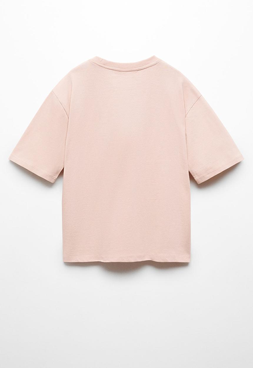 MANGO - T-shirt wild - pink
