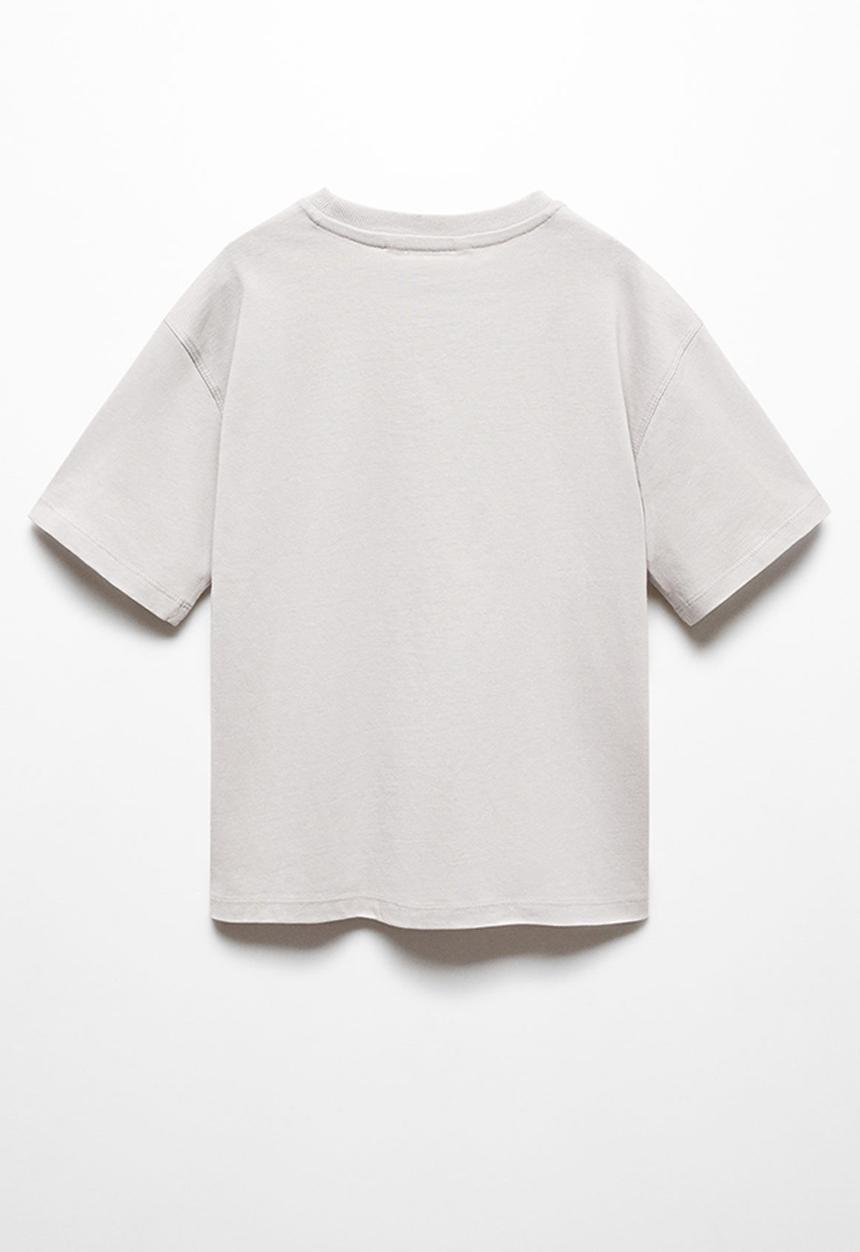 MANGO - T-shirt alli - white pearl