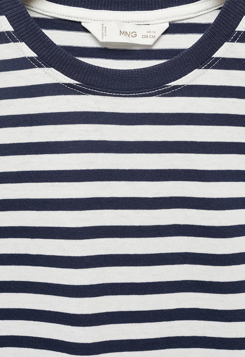 MANGO - T-shirt vacay - navy
