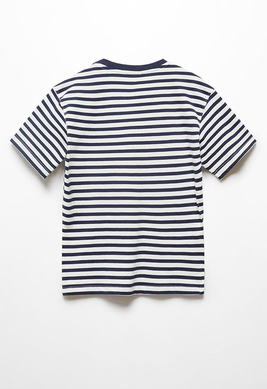 MANGO - T-shirt vacay - navy