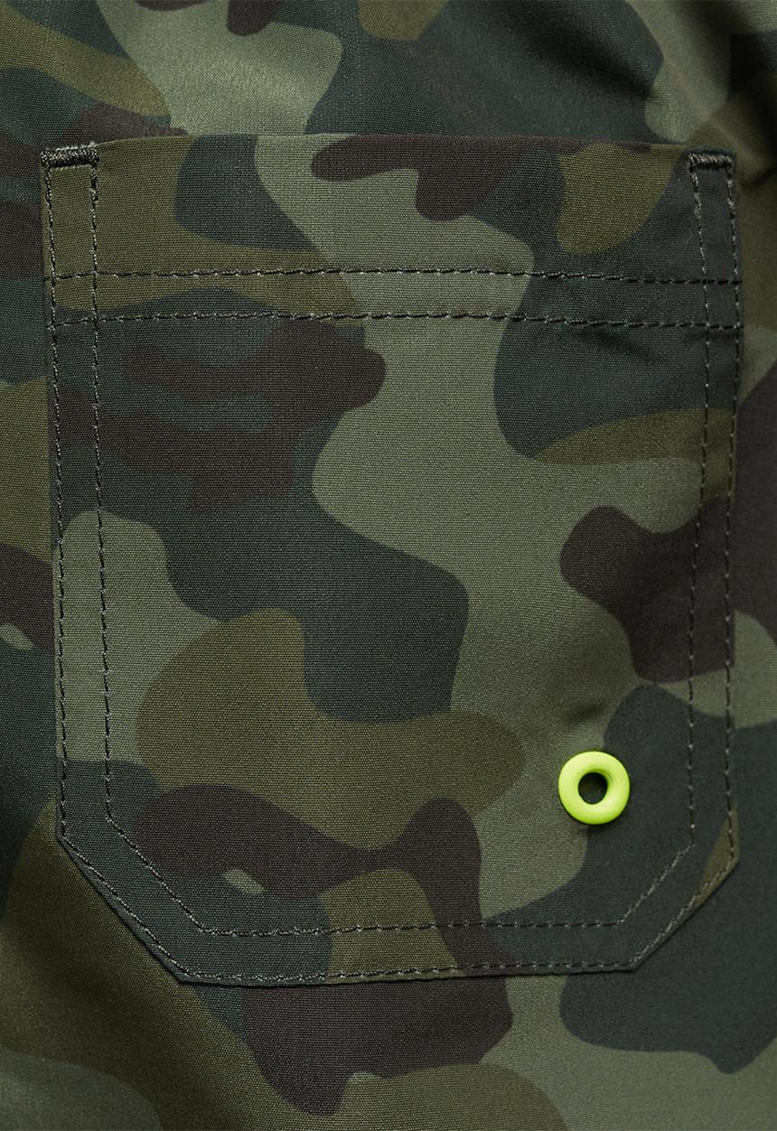 MANGO - Swimming trunks militar - dark green