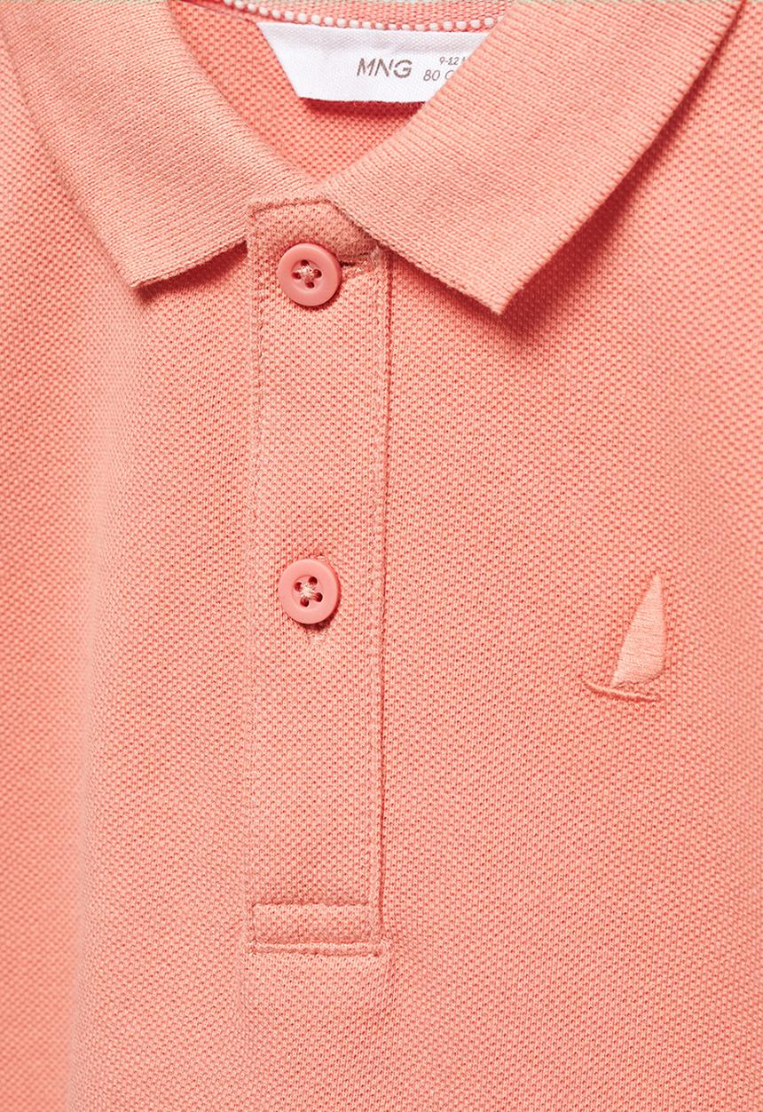 MANGO - Polo shirt javi6 - pastel pink