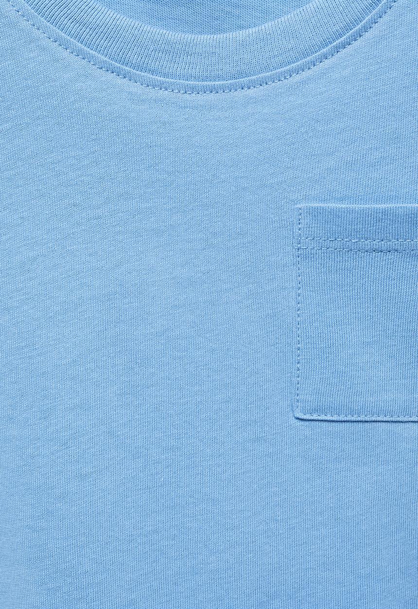 MANGO - T-shirt basica6b - blue