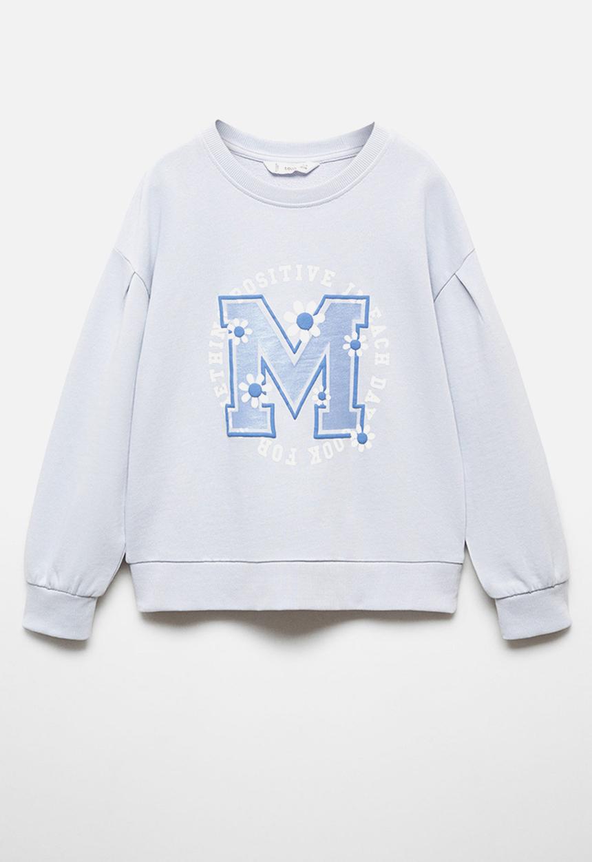 MANGO - Sweatshirt emme - sky-blue