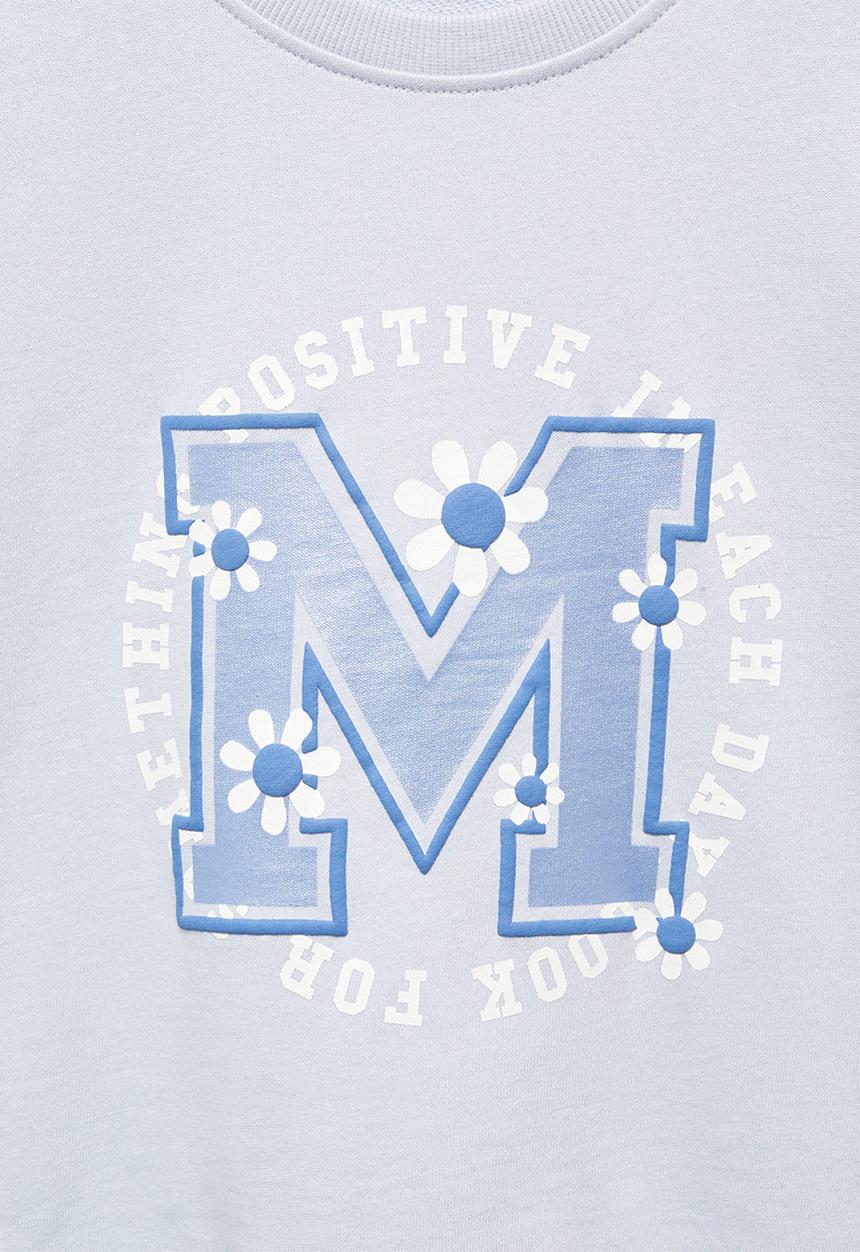 MANGO - Sweatshirt emme - sky-blue