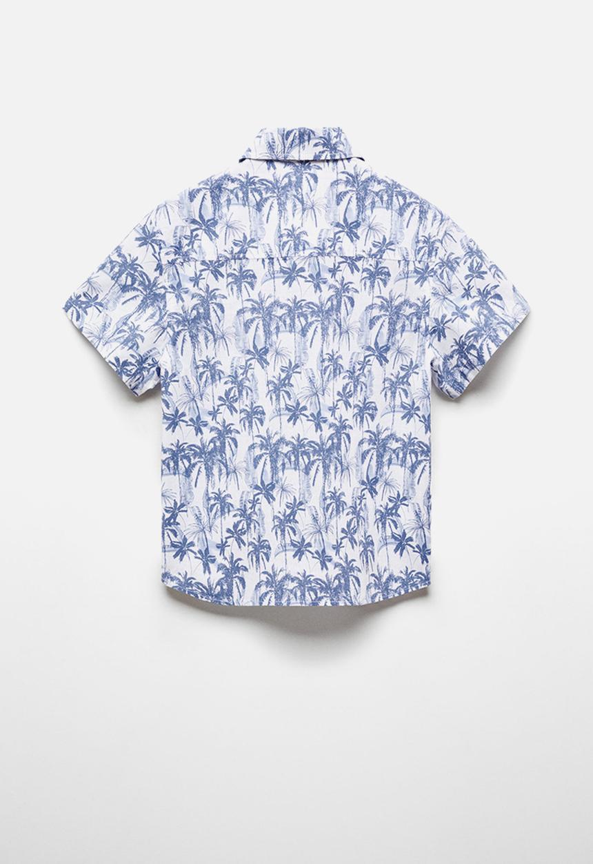 MANGO - Shirt mawi - whitish-blue