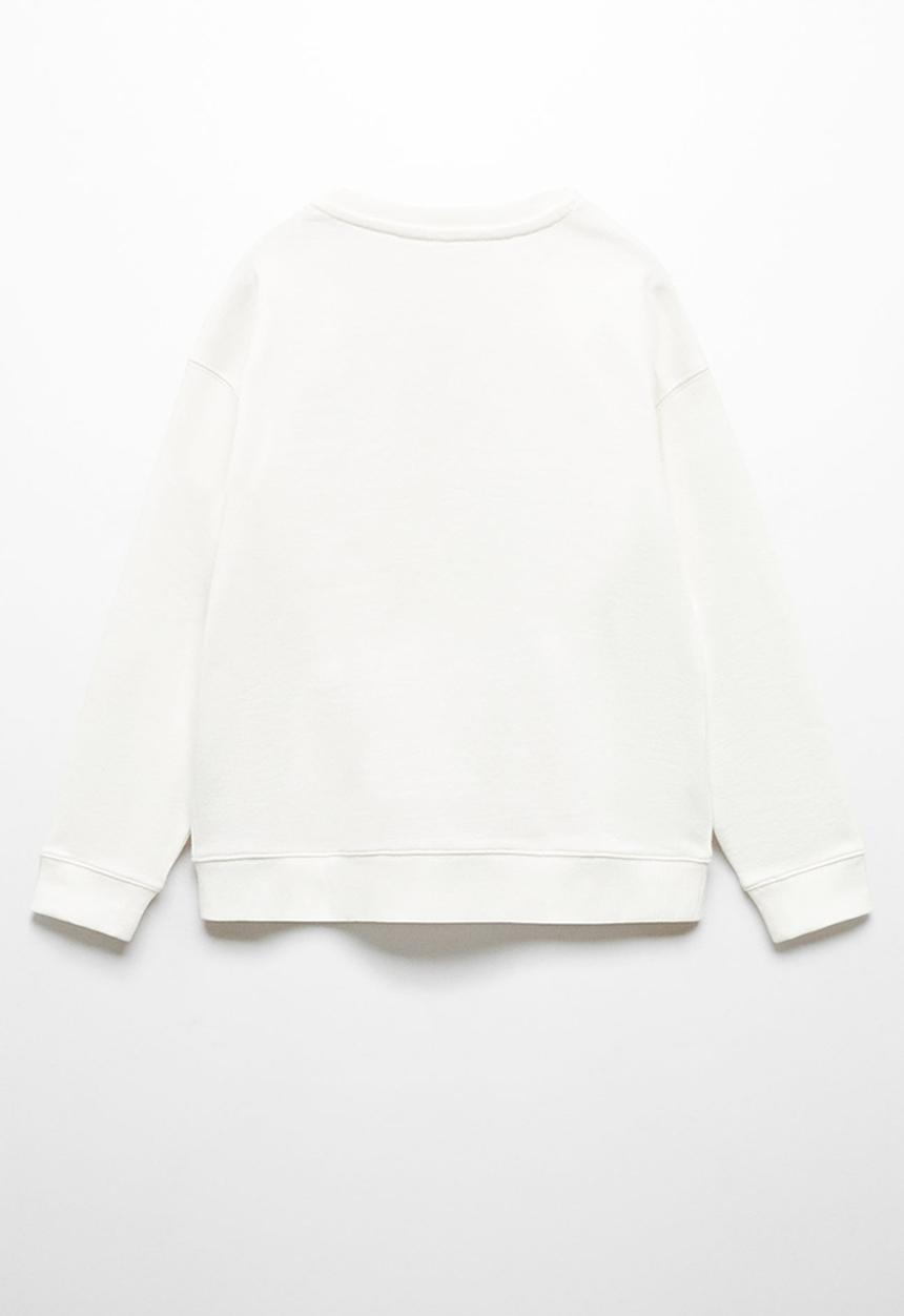 MANGO - Sweatshirt nyc - neutral