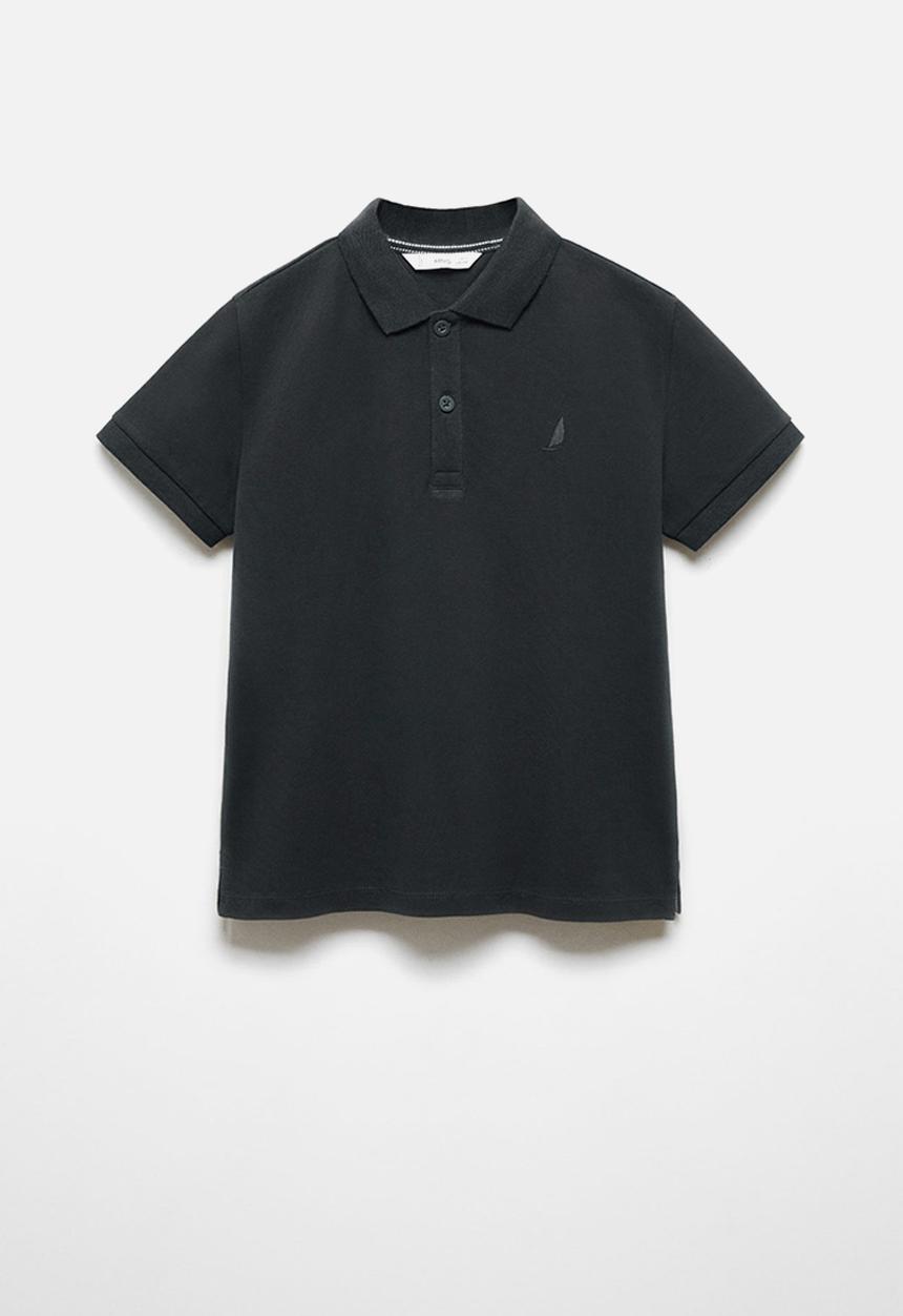MANGO - Polo shirt javier6 - black