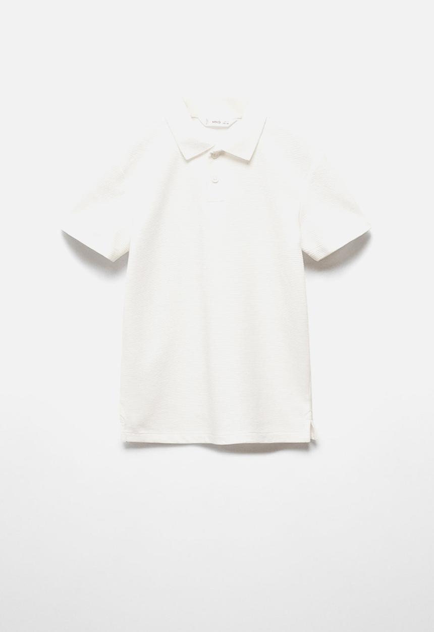 MANGO - Polo shirt otopo - natural