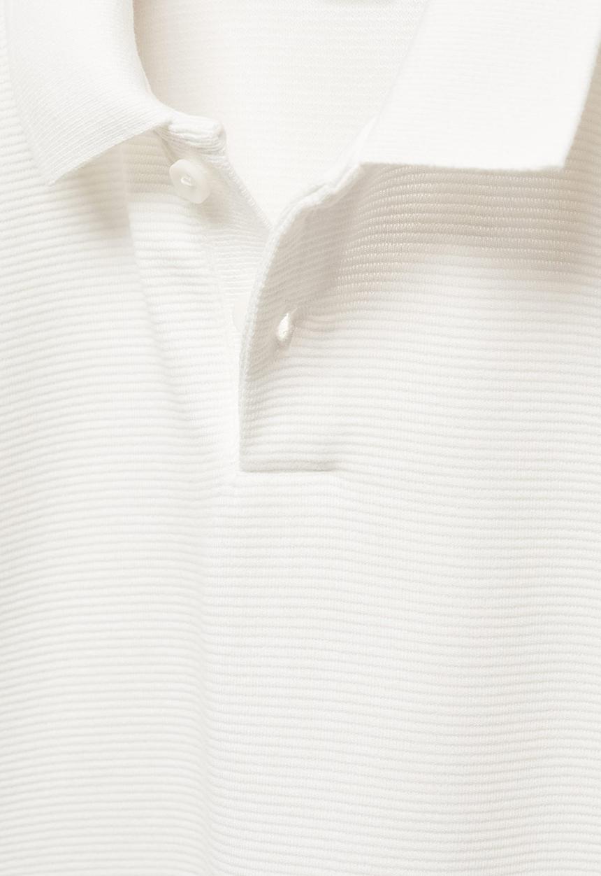 MANGO - Polo shirt otopo - natural